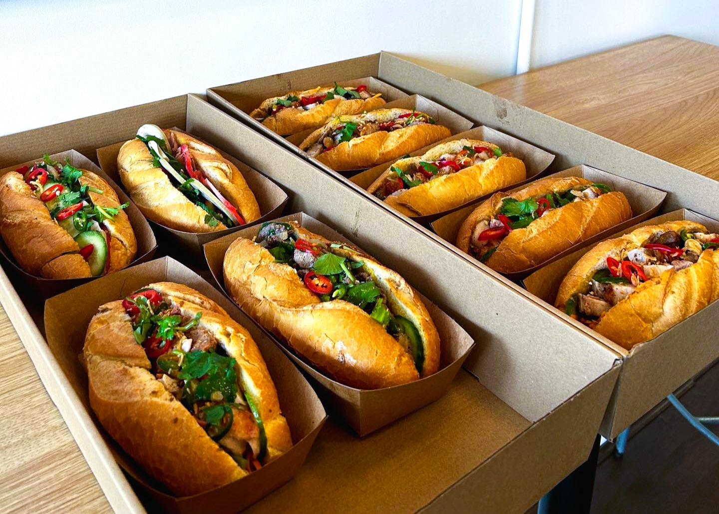 Authentic Vietnamese Banh Mi Sandwiches from Viet Deli Perth