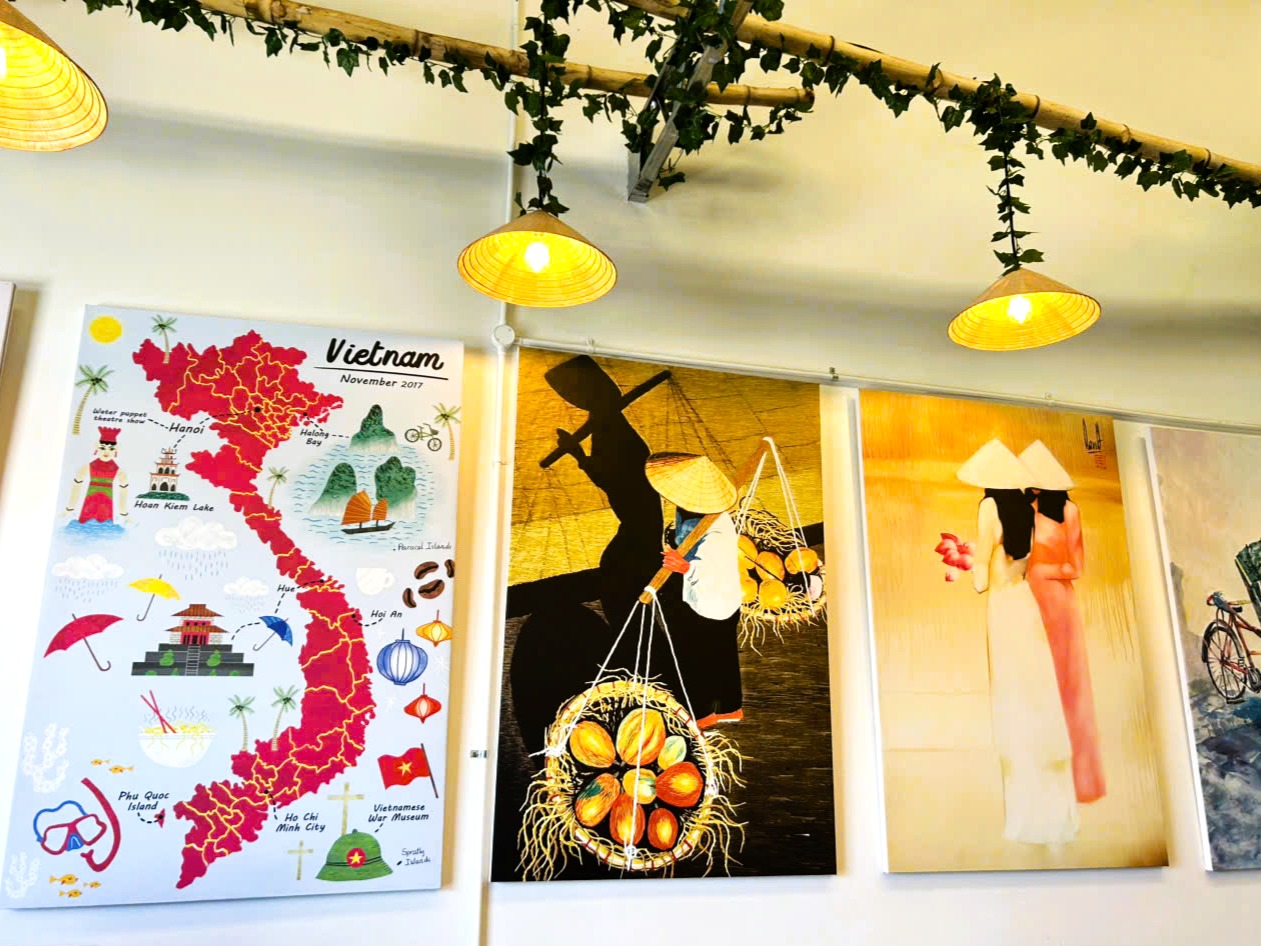 Viet Deli Shop Interior in Perth with Vietnamese Decor